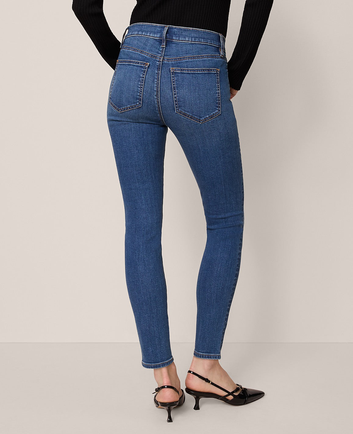 The Skinny Jean in Classic Wash | Ann Taylor