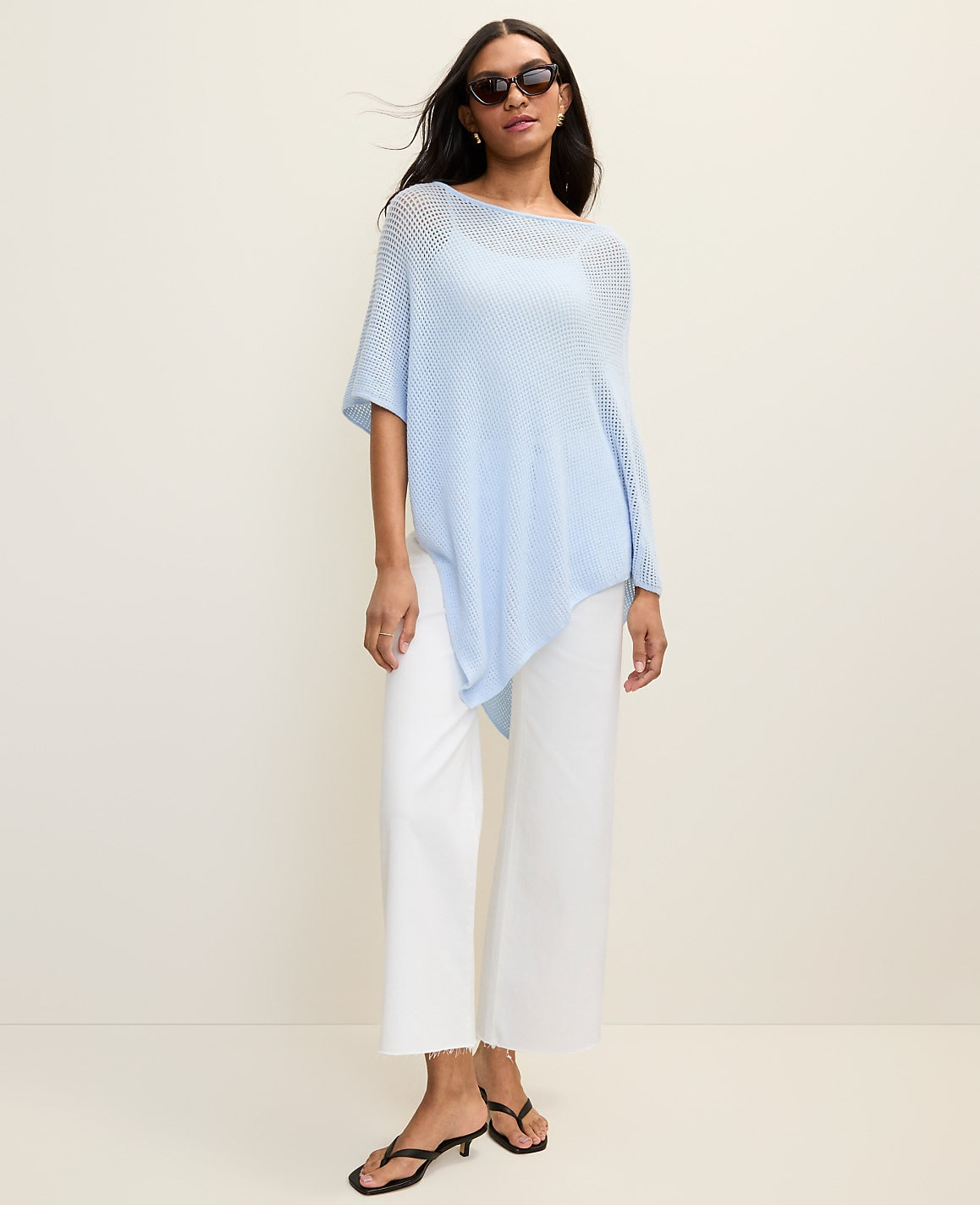 Weekend Crochet Poncho | Ann Taylor