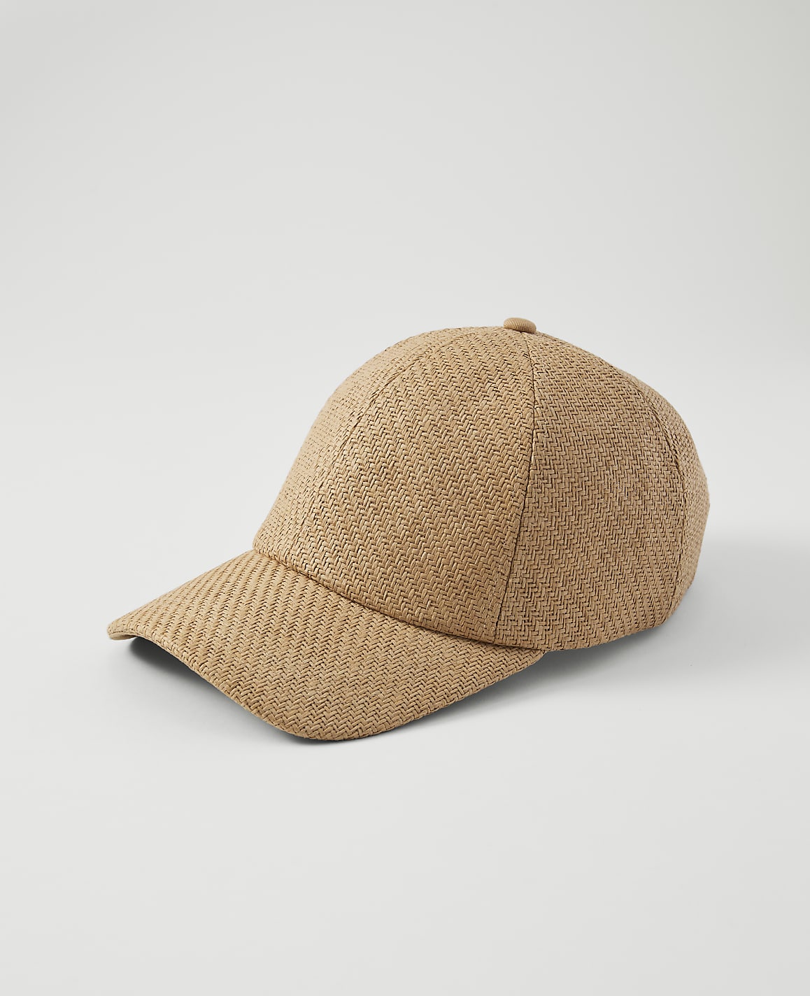 Weekend Straw Baseball Cap | Ann Taylor
