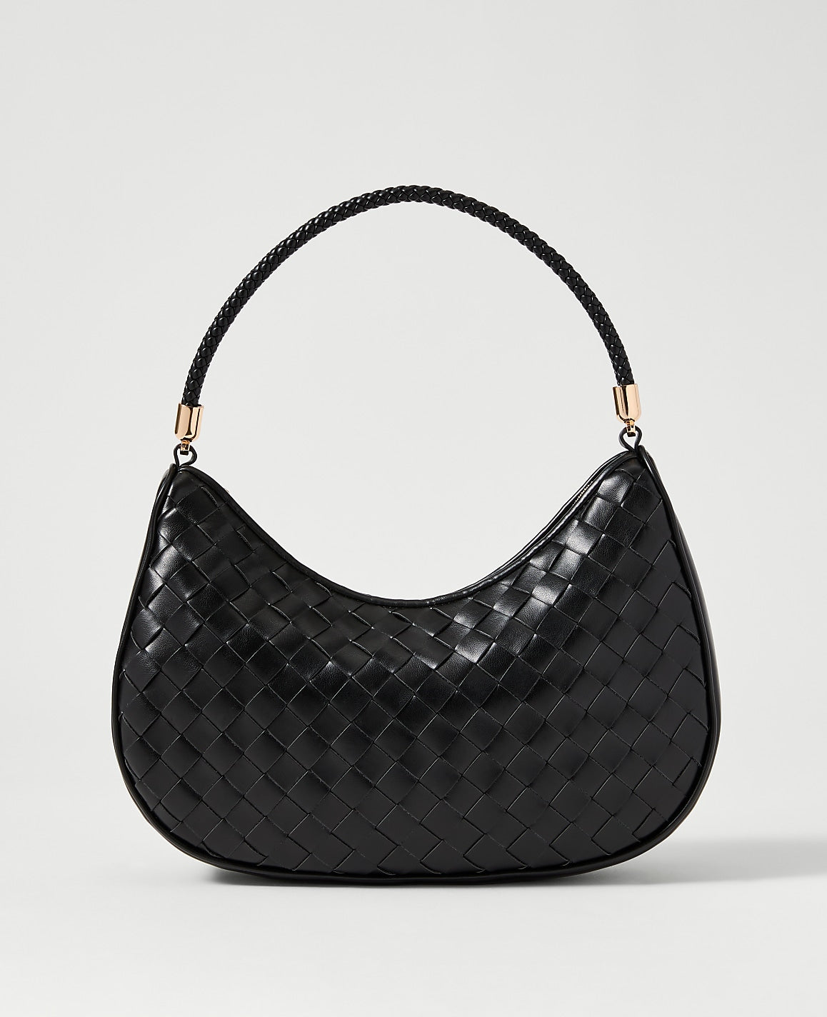 Weekend Woven Shoulder Bag | Ann Taylor