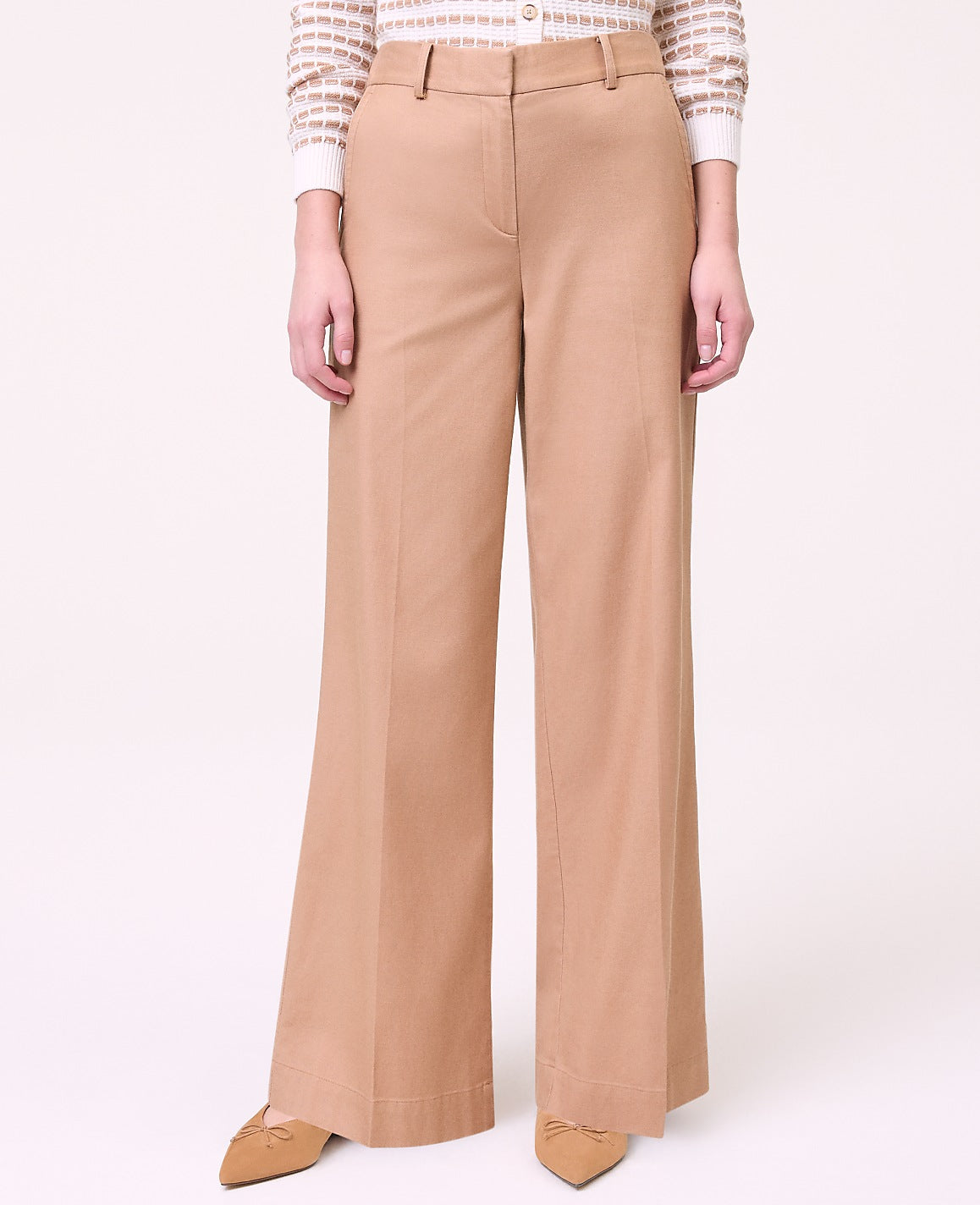 Petite Weekend Everyday Wide-Leg Pant | Ann Taylor