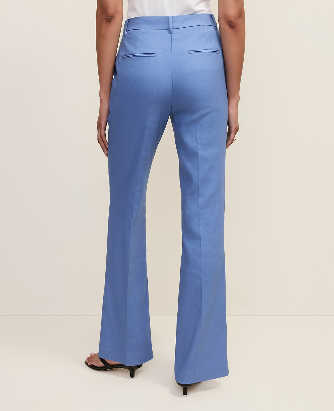 The Petite High Rise Trouser in Linen Blend | Ann Taylor