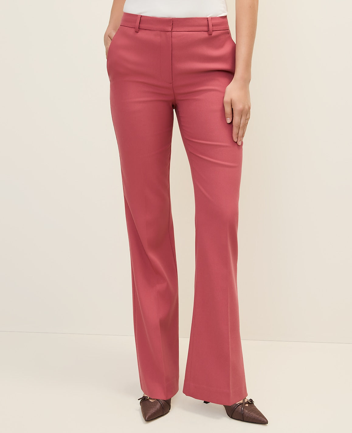 The Petite High Rise Trouser | Ann Taylor