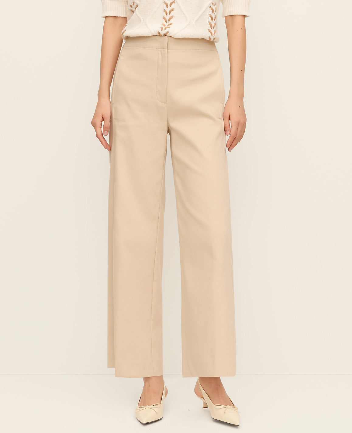 The Petite Grace Straight Pant — Curvy Fit | Ann Taylor