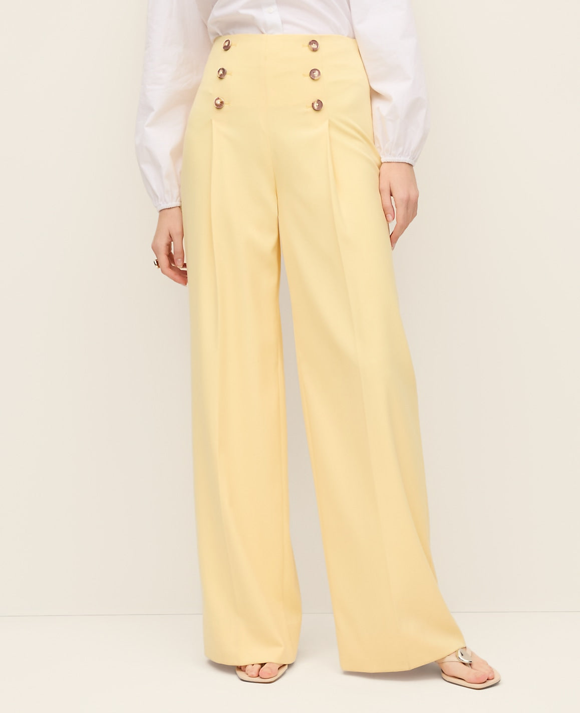 The Wide-Leg Sailor Pant | Ann Taylor