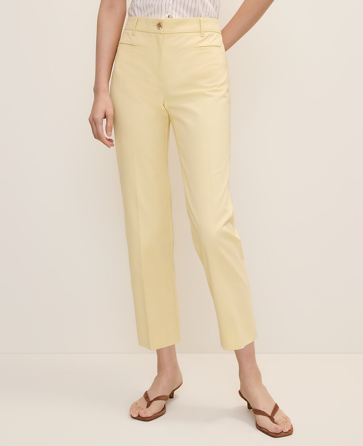 The Cotton Crop Pant | Ann Taylor