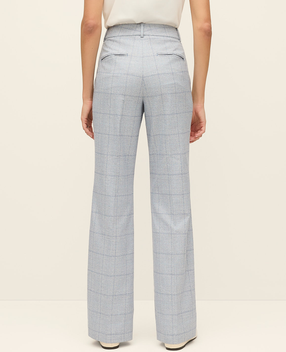 The Mid Rise Trouser in Plaid | Ann Taylor