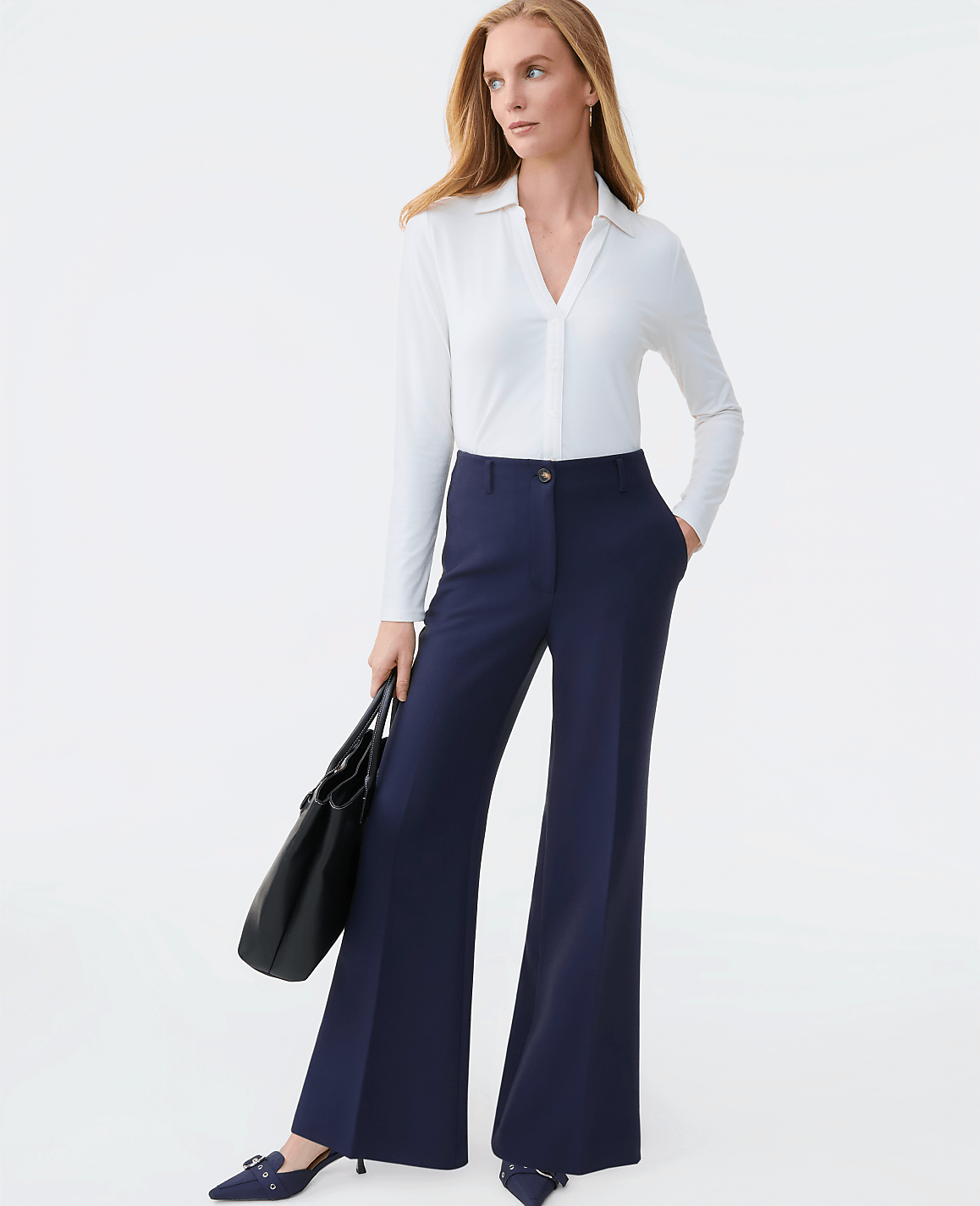 The Margot Trouser in Bi-Stretch | Ann Taylor