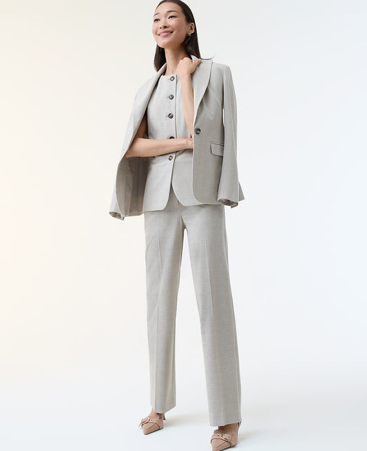 The Straight Trouser in Plaid | Ann Taylor