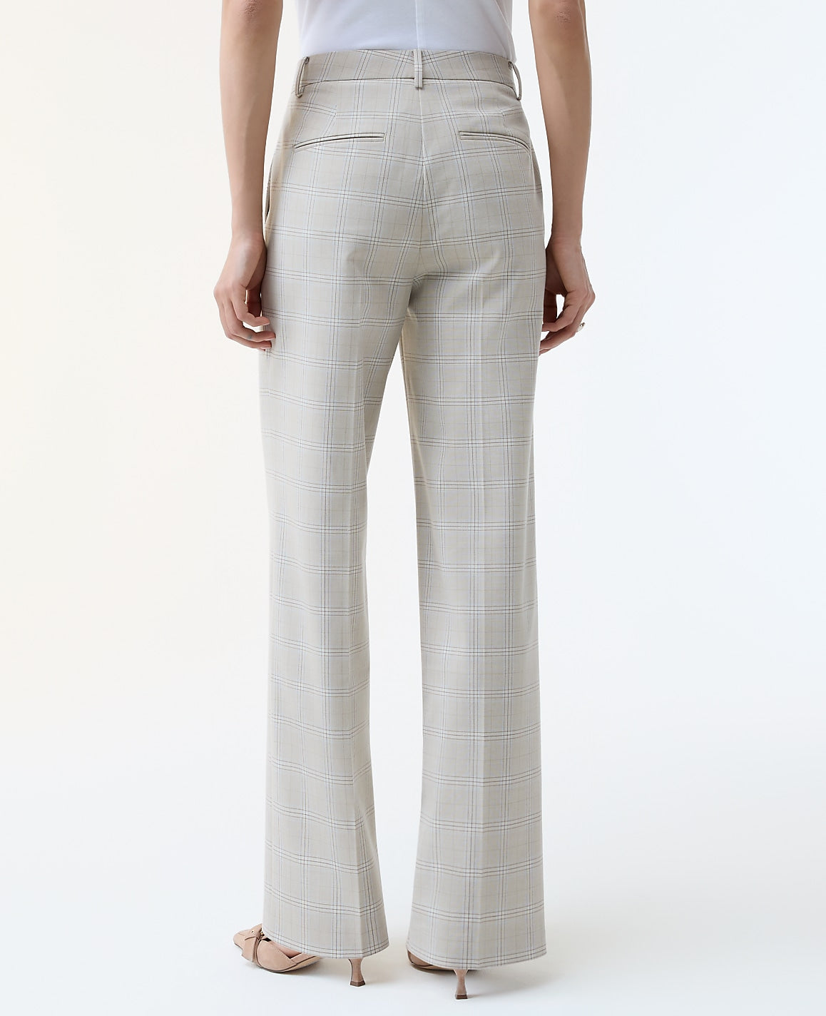 The Straight Trouser in Plaid | Ann Taylor