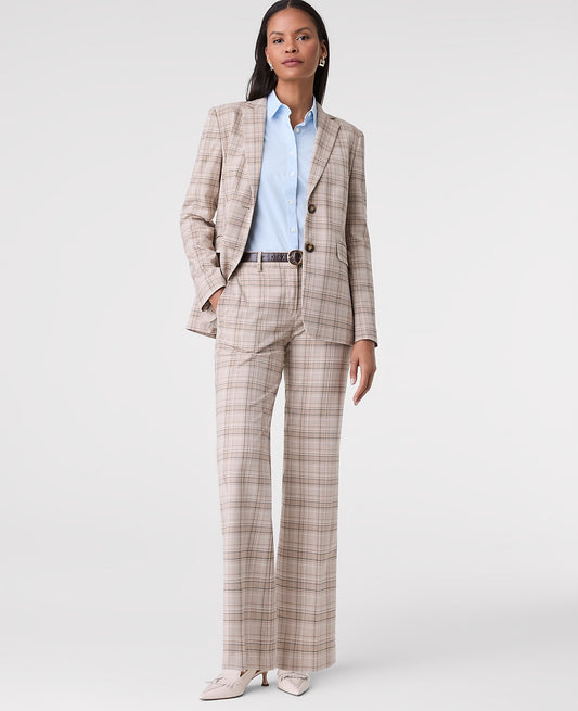 The Jayne Trouser in Plaid | Ann Taylor