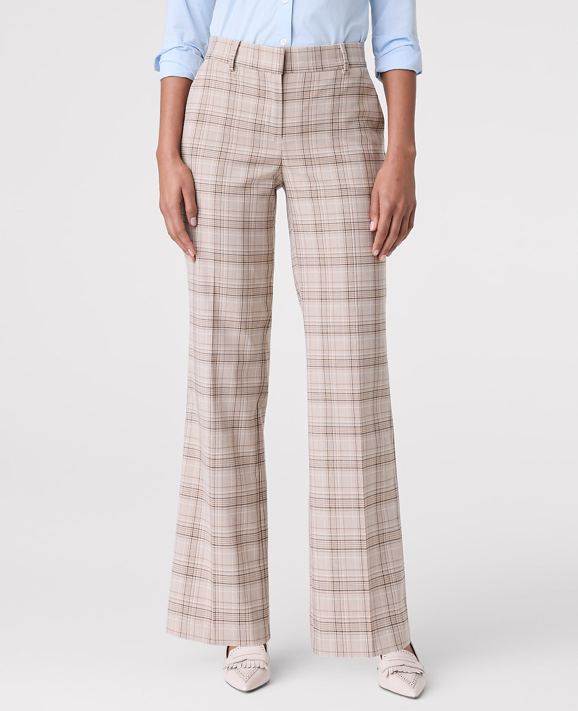 The Jayne Trouser in Plaid | Ann Taylor