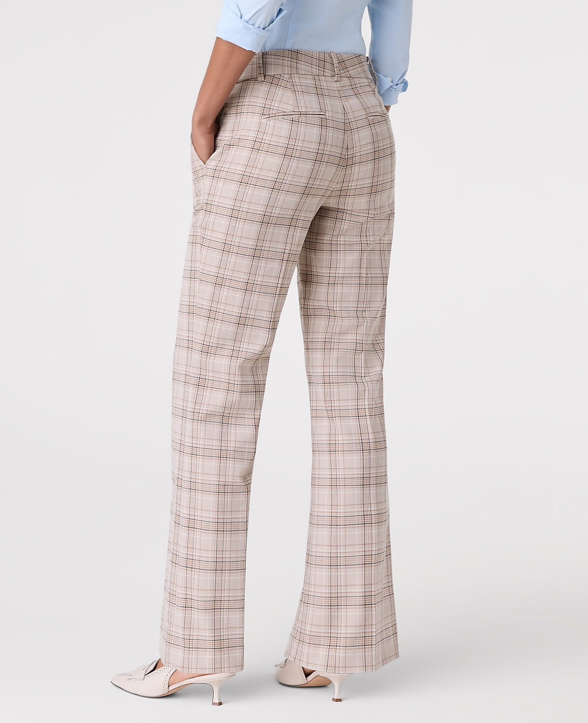The Jayne Trouser in Plaid | Ann Taylor