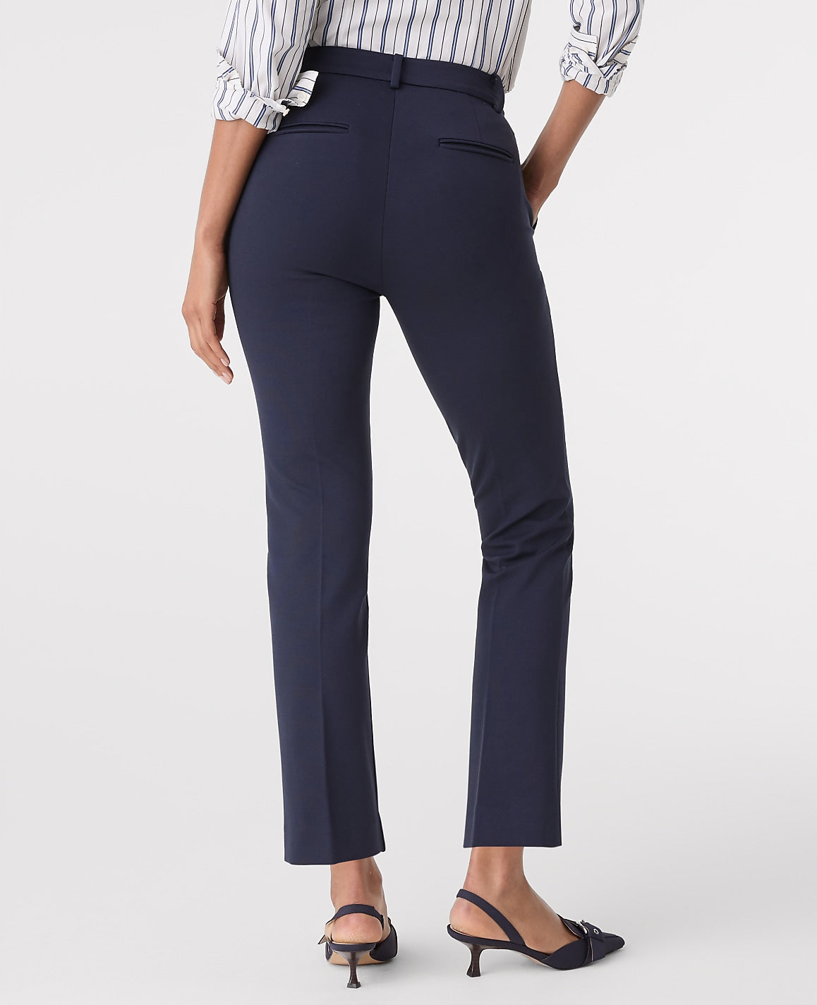 The Eva Ankle Pant in Ponte | Ann Taylor
