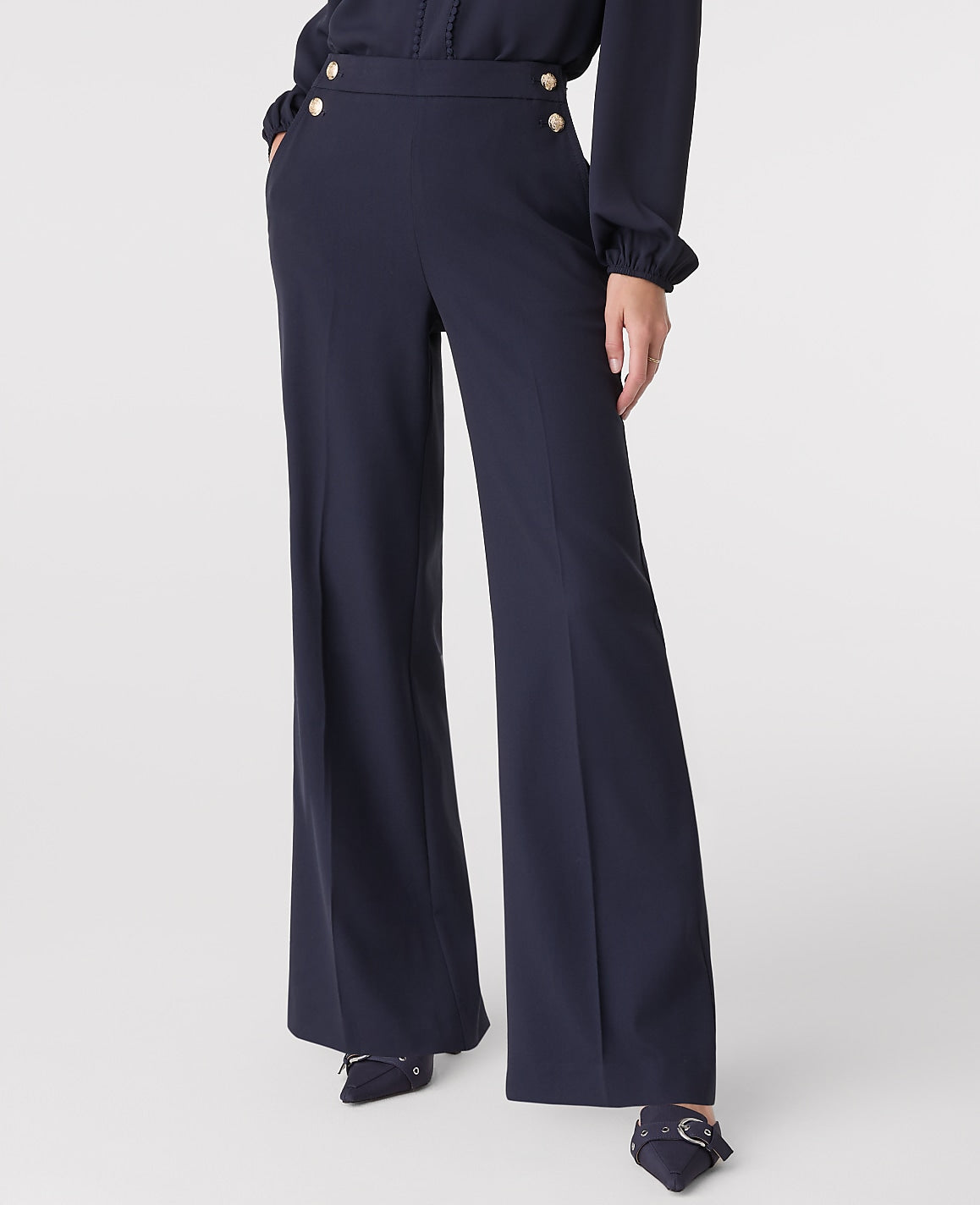 The Everyday Sailor Wide-Leg Pant | Ann Taylor