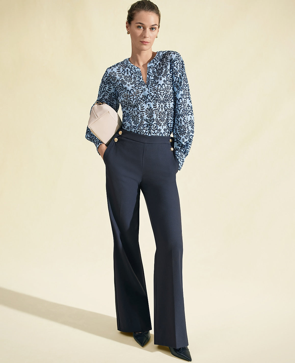 The Everyday Sailor Wide-Leg Pant | Ann Taylor