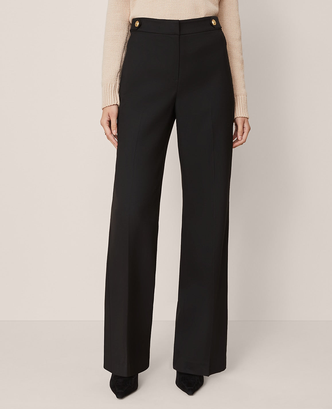 The Tailored Wide-Leg Trouser | Ann Taylor