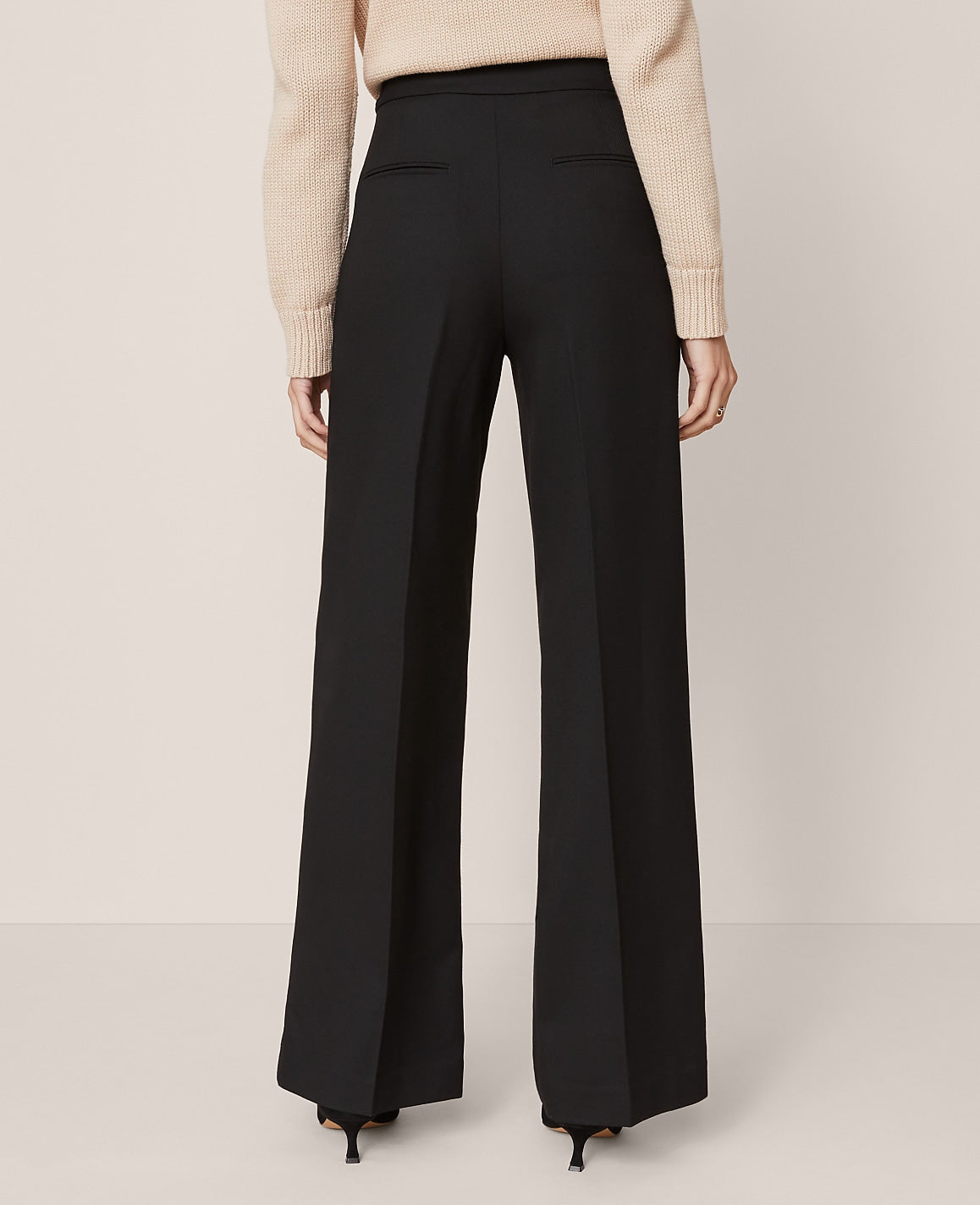 The Tailored Wide-Leg Trouser | Ann Taylor