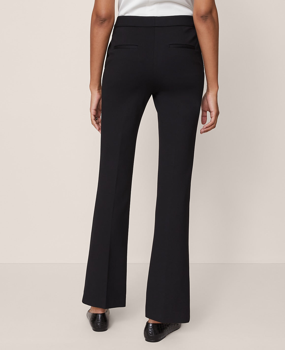 The Skinny Flare Pant in Ponte | Ann Taylor