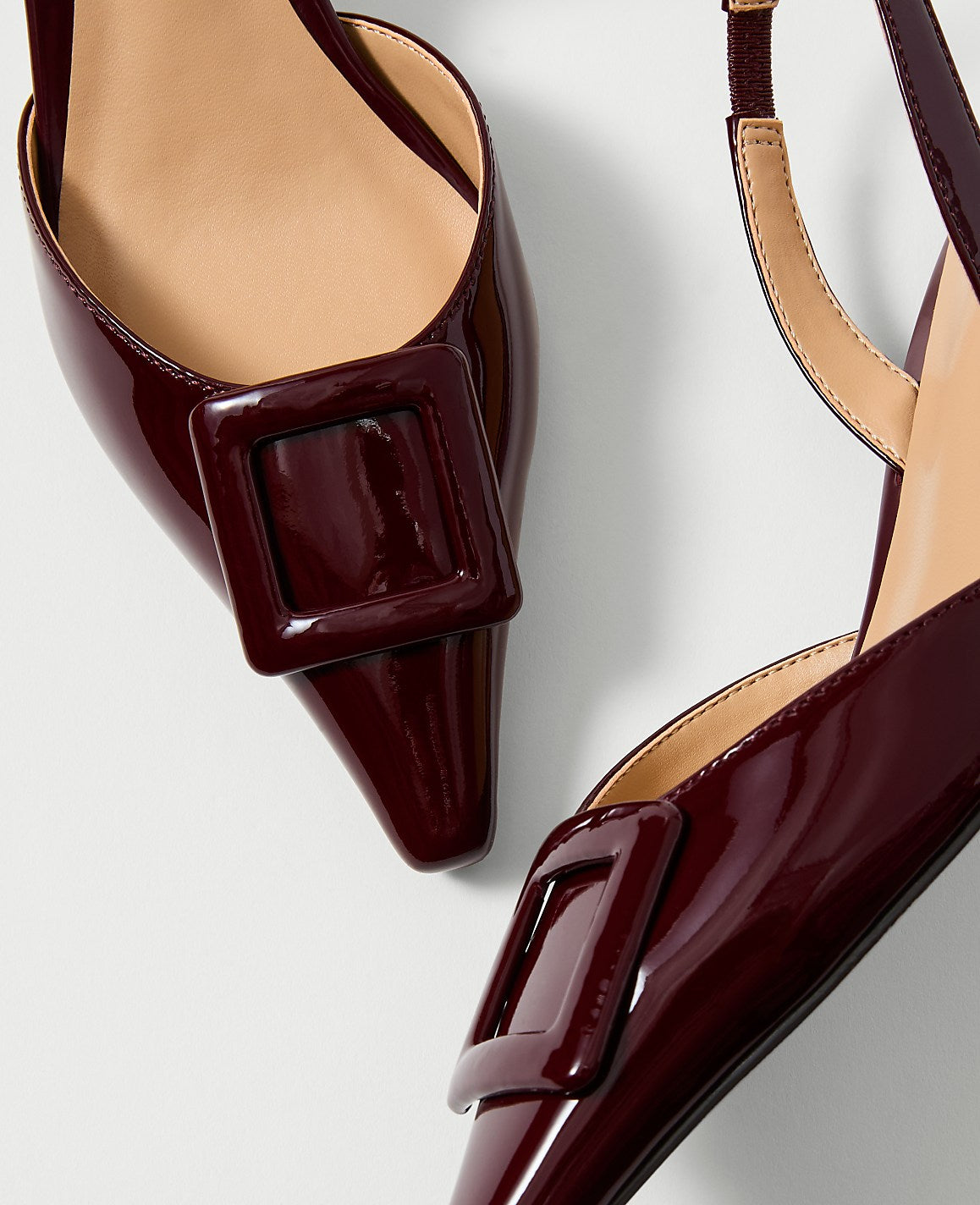 Patent Pointy Toe Slingback Pump | Ann Taylor