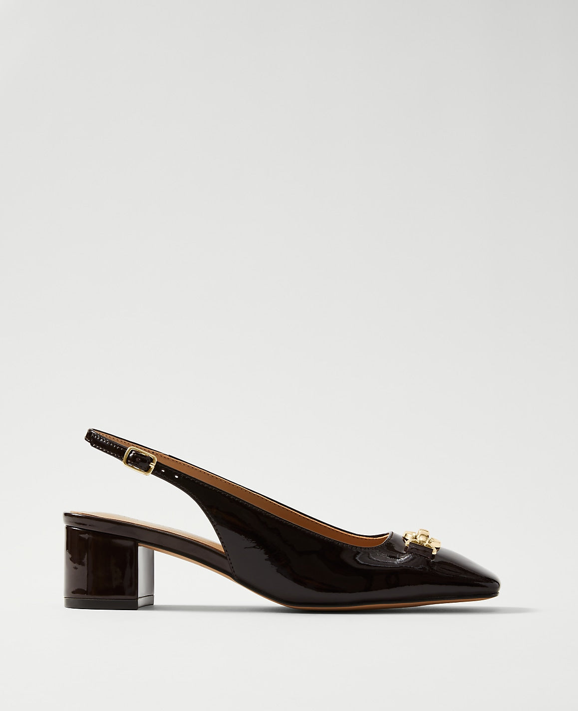Horsebit Patent Pump | Ann Taylor