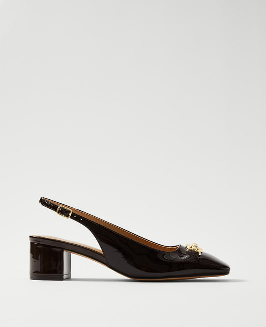 Horsebit Patent Pump | Ann Taylor