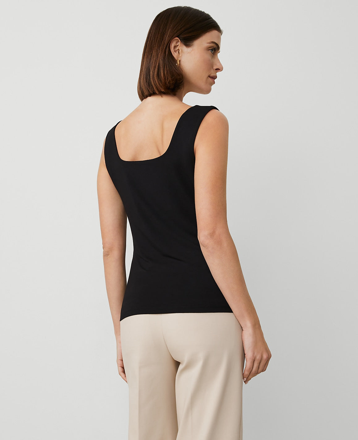 Square Neck Tank Top | Ann Taylor