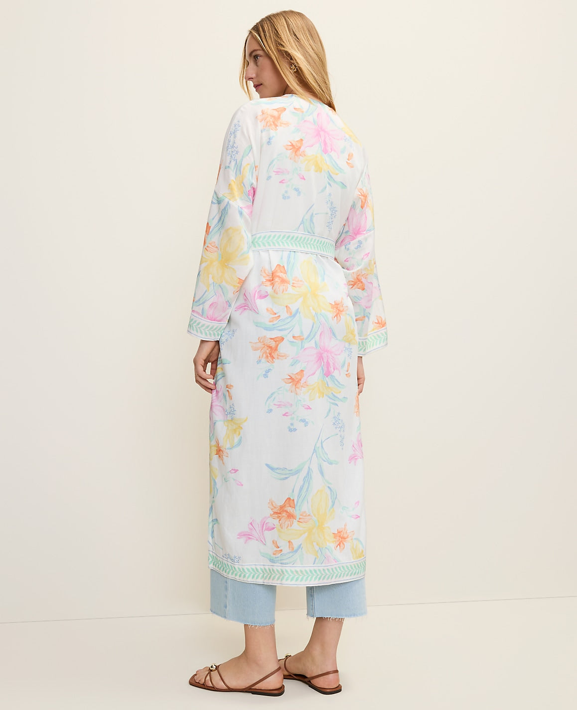 Floral Belted Kimono | Ann Taylor