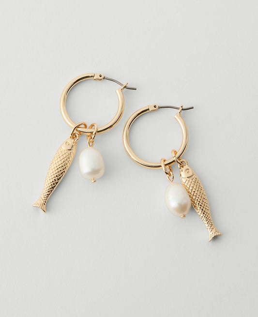 Sardine Hoop Earrings | Ann Taylor
