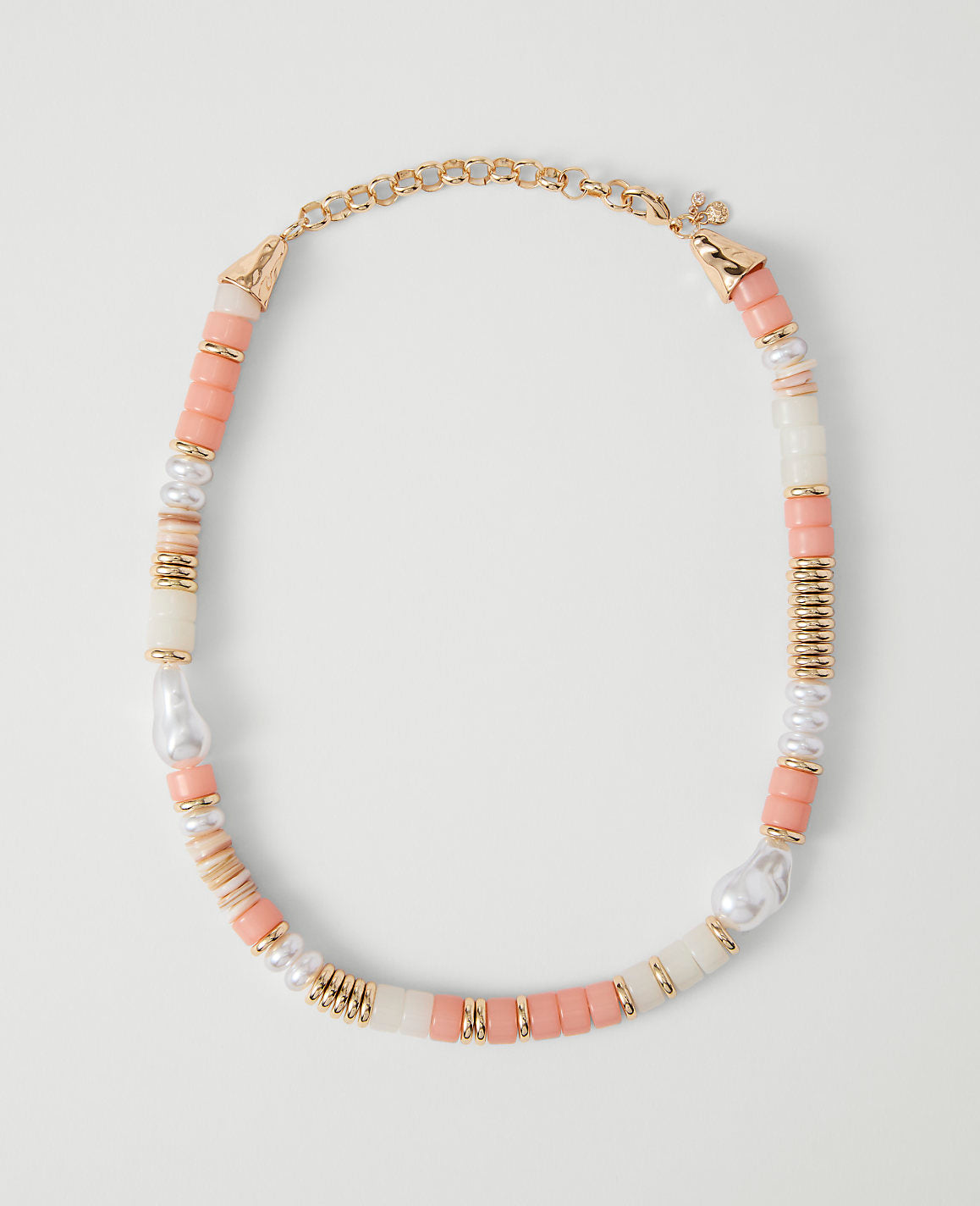 Stone Pearl Statement Necklace | Ann Taylor