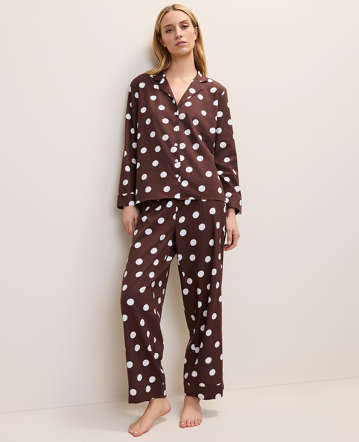 Polka Dot Pajama Set | Ann Taylor