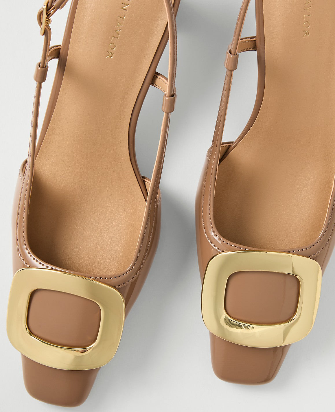 Patent Leather Buckle Pump | Vinci Leather