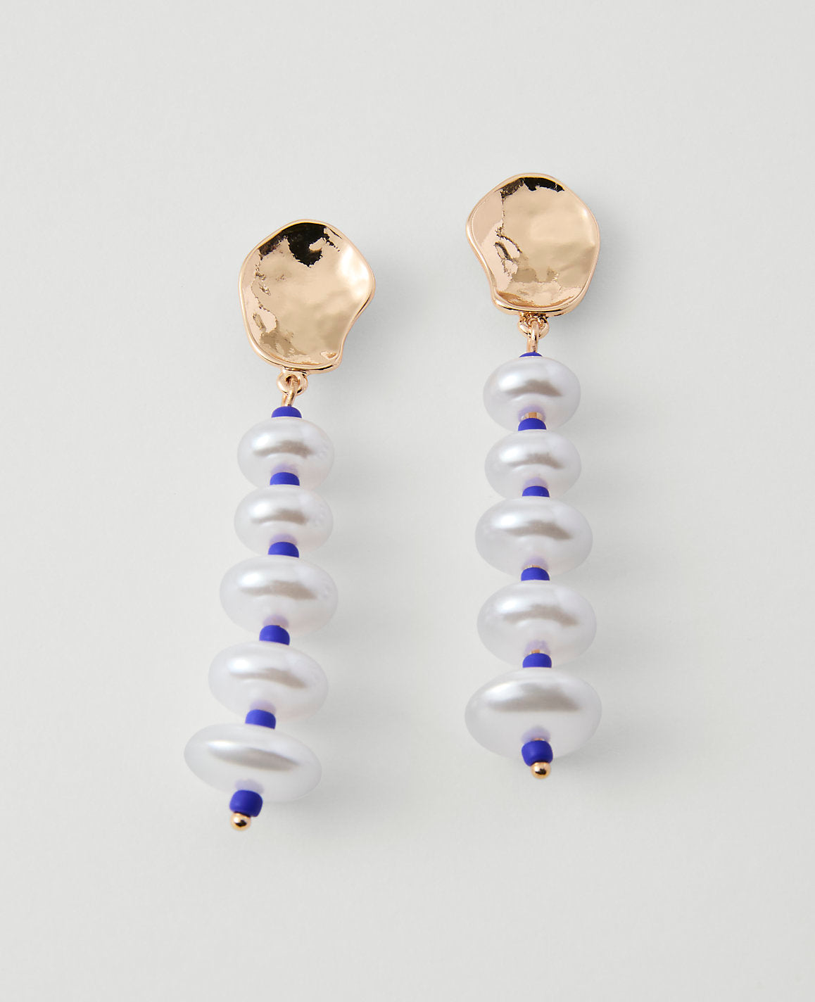 Pearl Drop Earrings | Vinci Leather