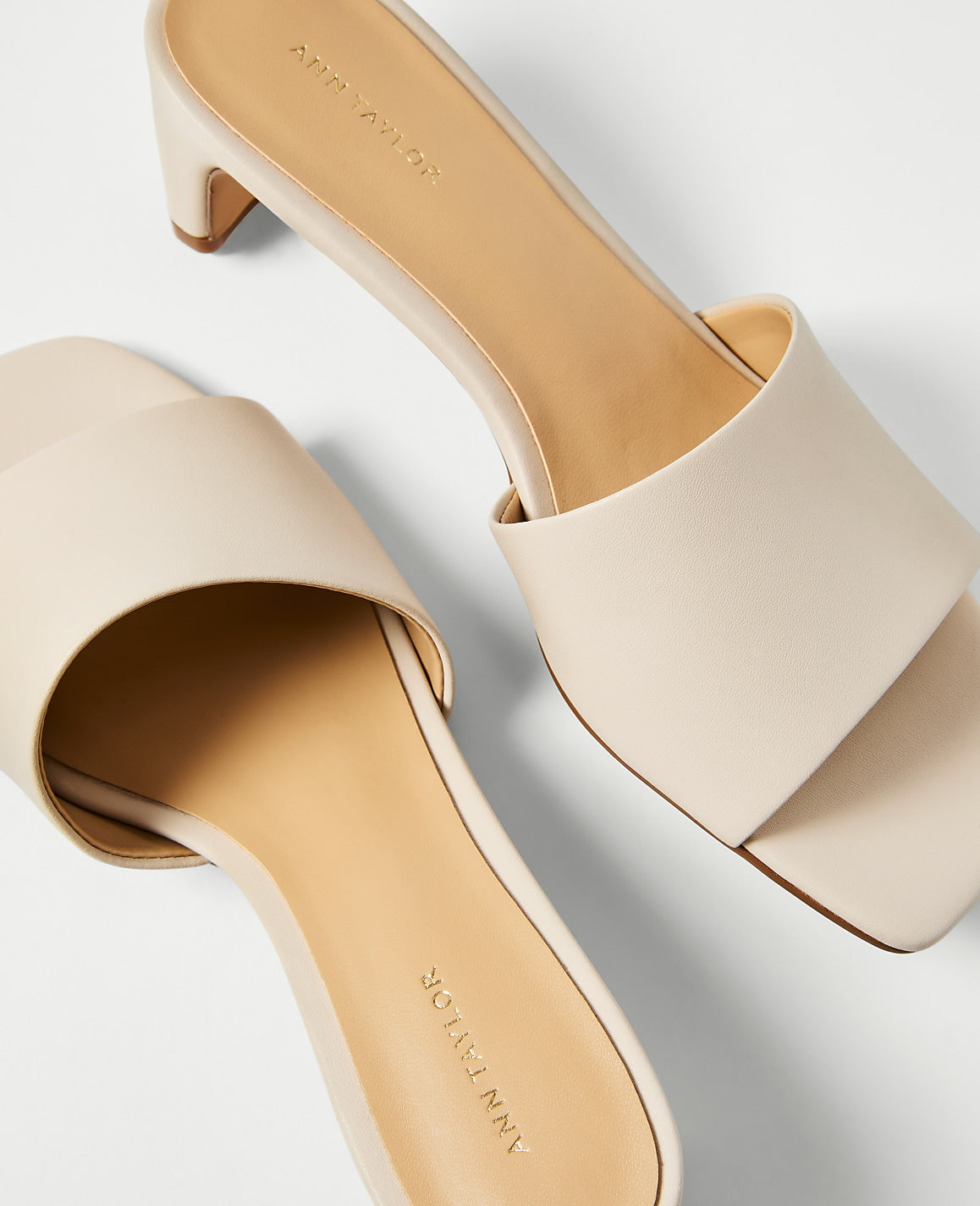 Leather Heel Mule | Vinci Leather