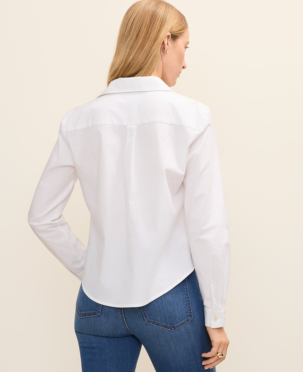 Knotted Button Down Shirt | Vinci Leather