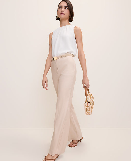 Shirred Tank Top | Vinci Leather