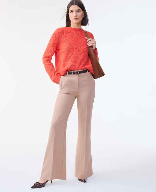 The Margot Trouser in Bi-Stretch | Vinci Leather