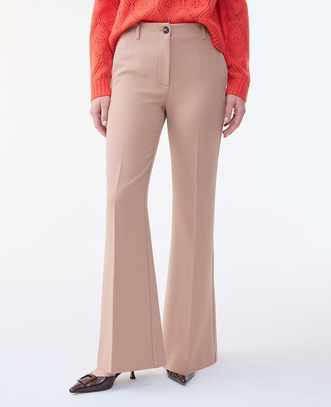 The Margot Trouser in Bi-Stretch | Vinci Leather