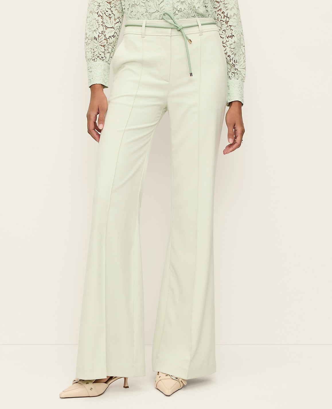 The Belted Margot Pant | Vinci Leather