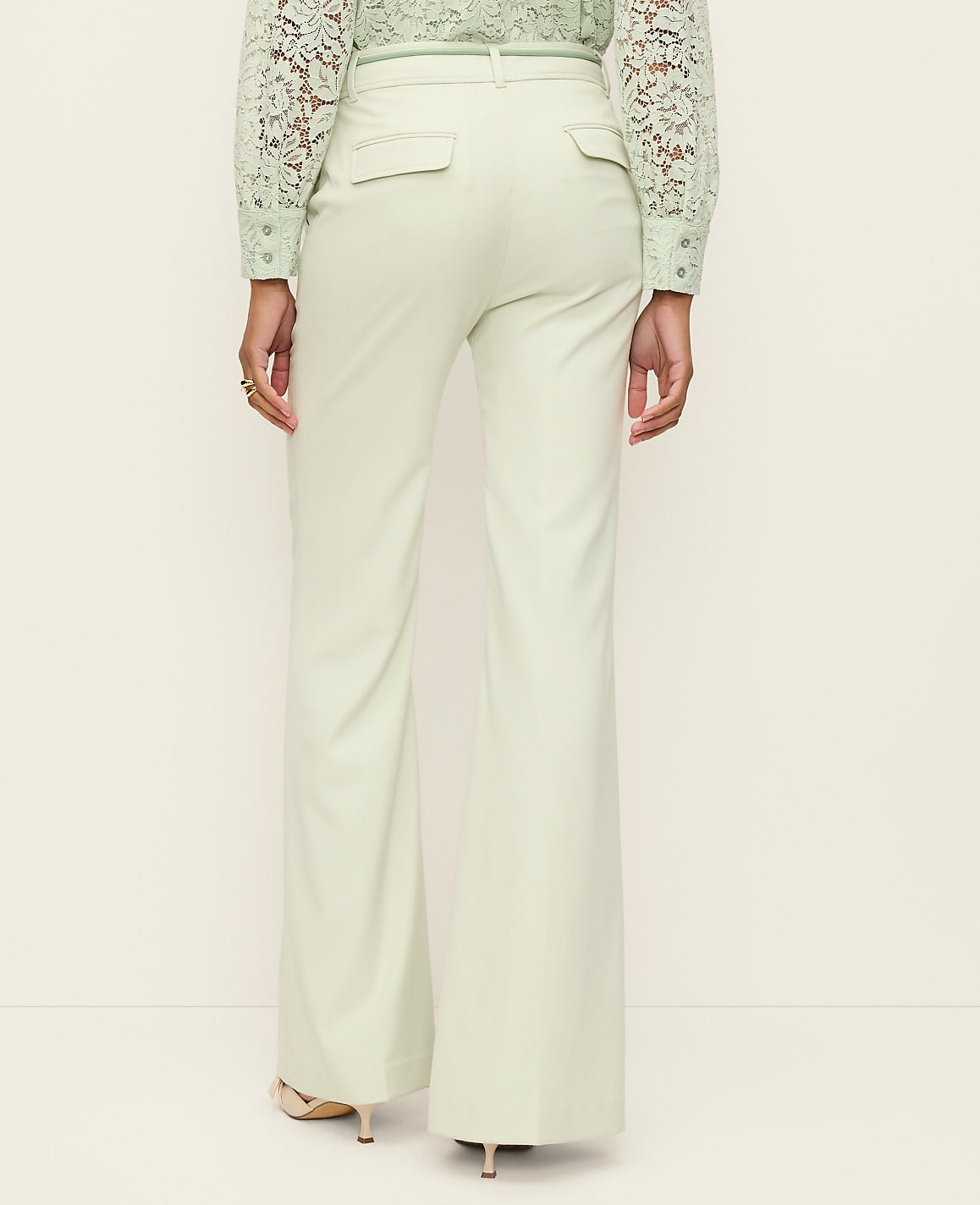 The Belted Margot Pant | Vinci Leather