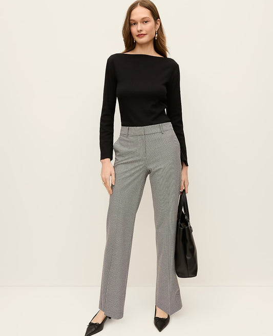 The Jayne Trouser in Gingham | Vinci Leather