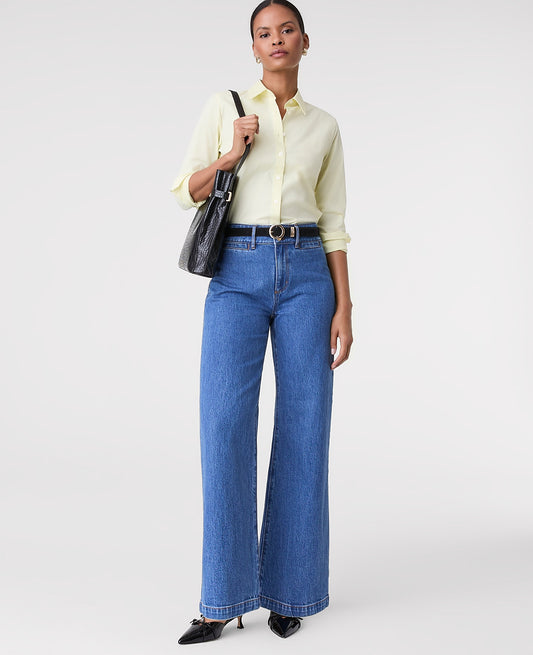 The Wide-Leg Jean | Vinci Leather