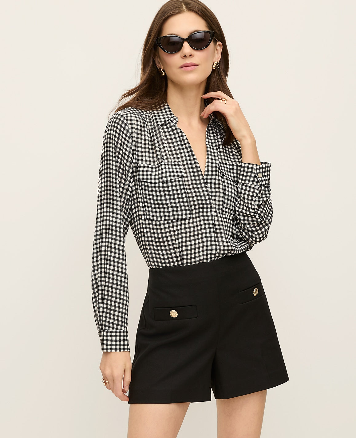 The Button Pocket Short | Vinci Leather