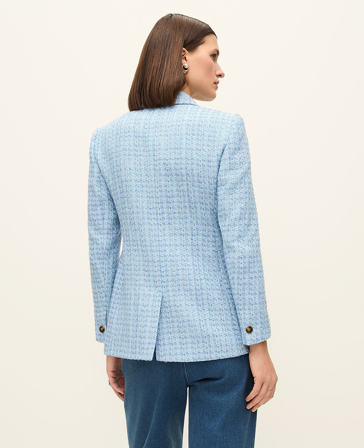 The Crosby Blazer in Tweed | Vinci Leather