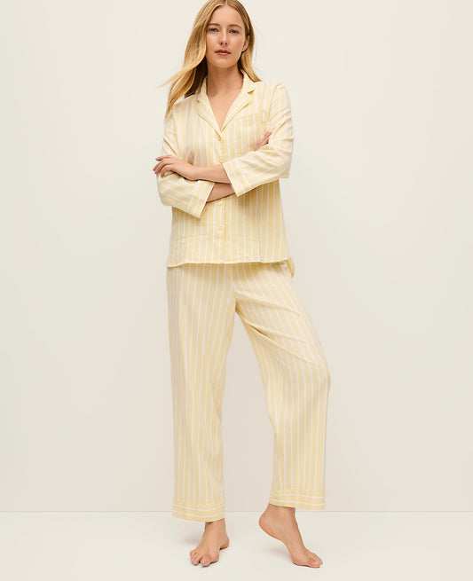 Striped Pajama Set | Vinci Leather
