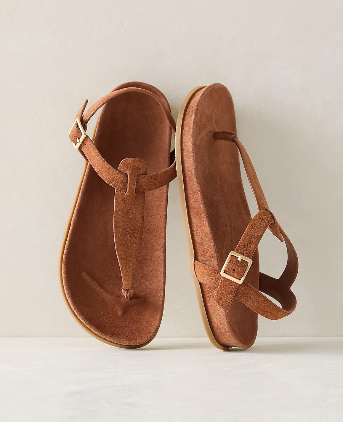 Haven Well Within Suede Thong Sandals | Vinci Leather