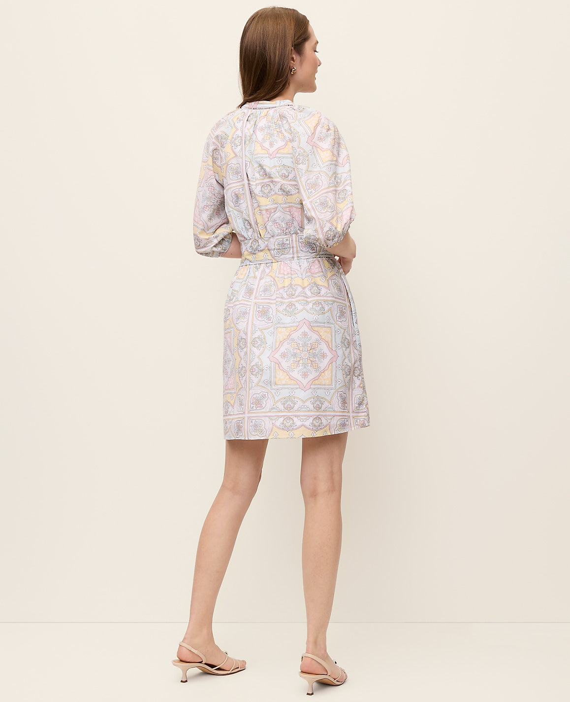 Paisley Flare Dress | Vinci Leather
