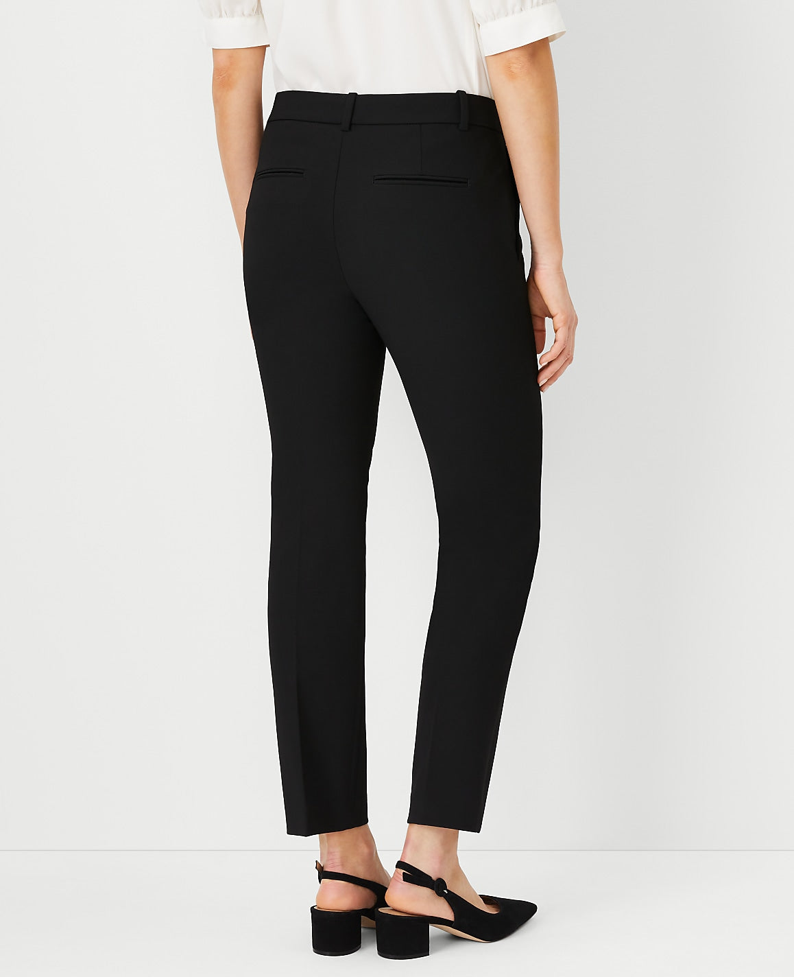 The Tall Ankle Pant In Bi-Stretch | Vinci Leather
