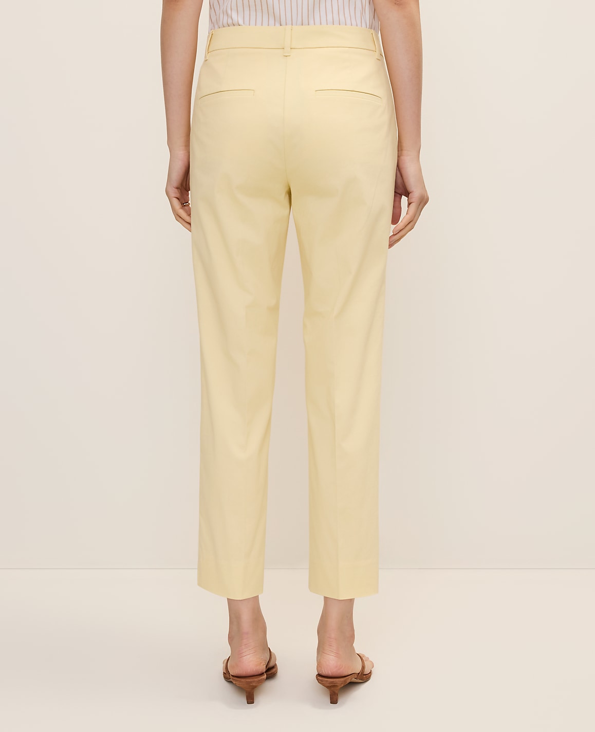 The Cotton Crop Pant — Curvy Fit | Vinci Leather