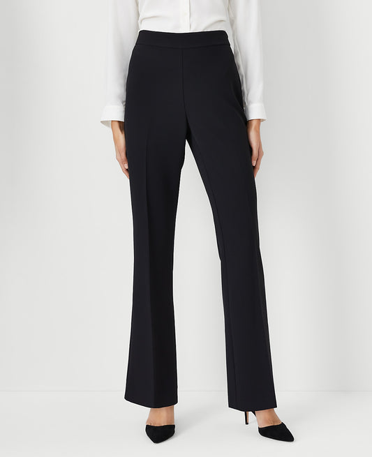 The Side Zip Trouser in Fluid Crepe — Curvy Fit | Vinci Leather